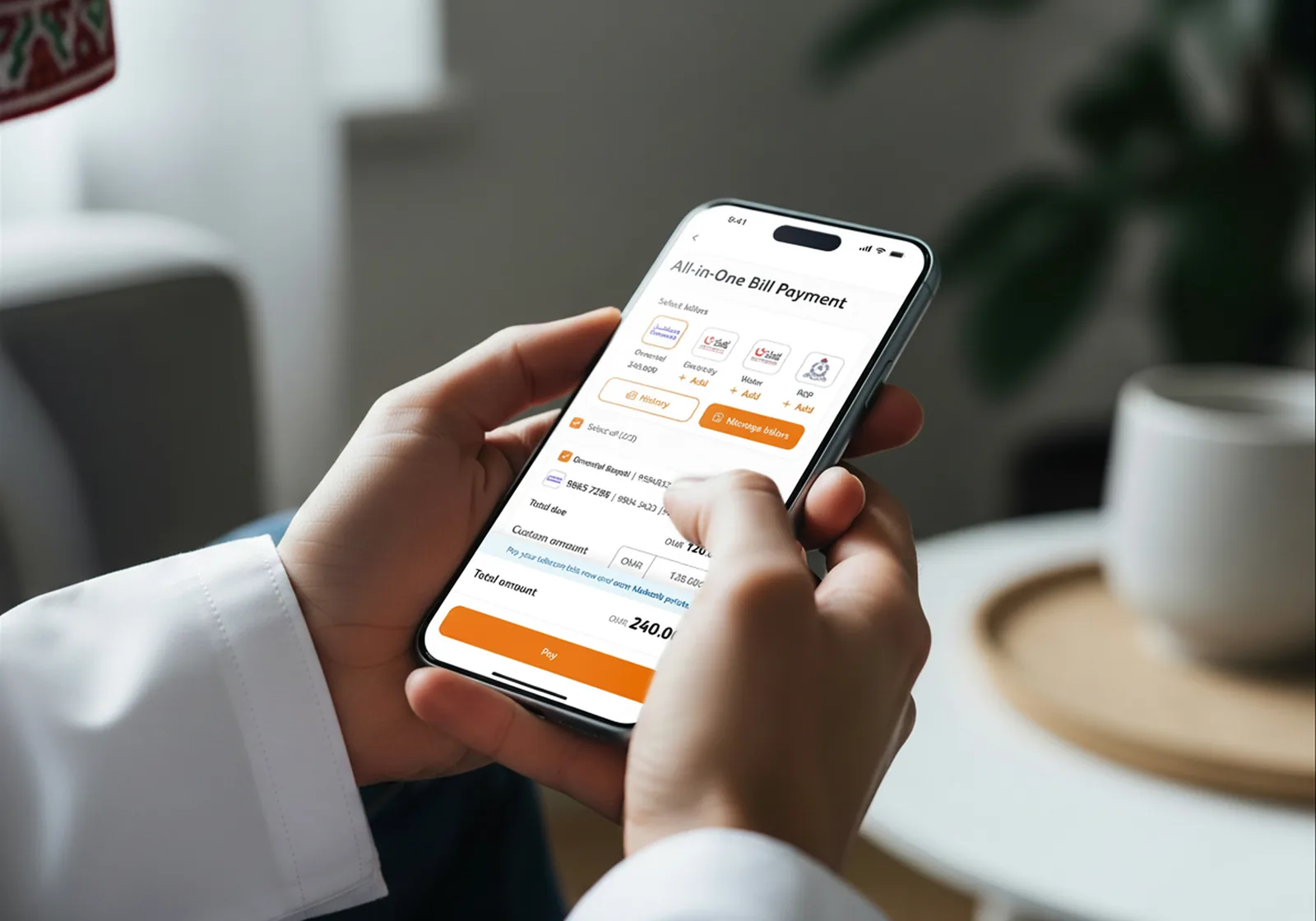 All-in-One Bill Payment UI