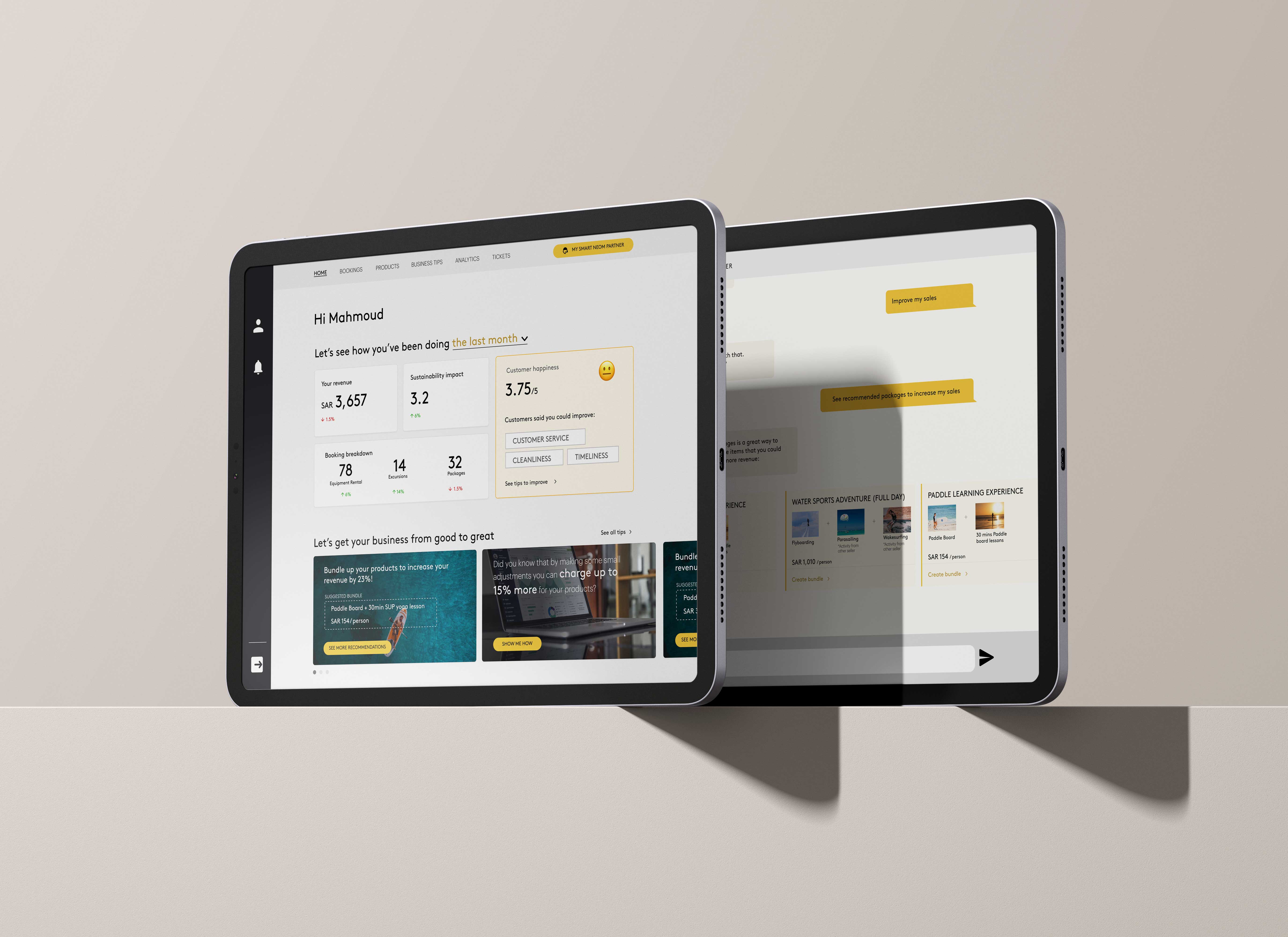 NEOM PlanIt tourism content and booking hub